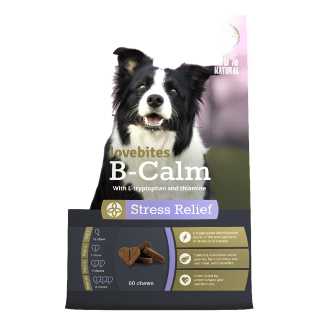 Vetafarm Lovebites B-Calm Dog Calming Chews - 60 Pack