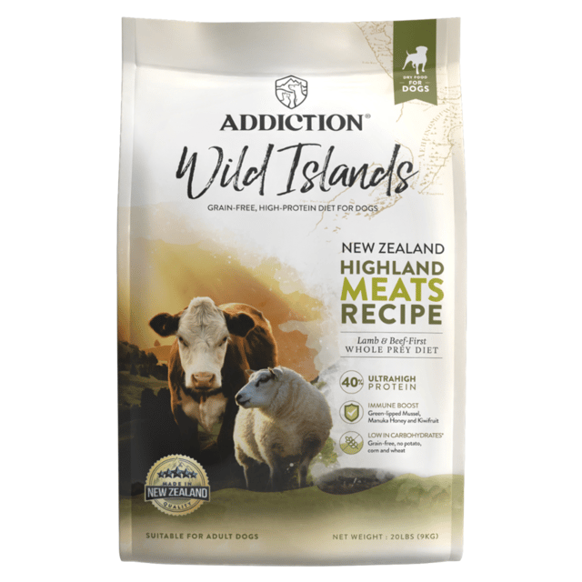 Addiction Wild Islands Highland Meats Recipe Lamb & Beef-First Dry Dog Food