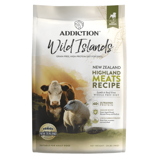 Addiction Wild Islands Highland Meats Recipe Lamb & Beef-First Dry Dog Food
