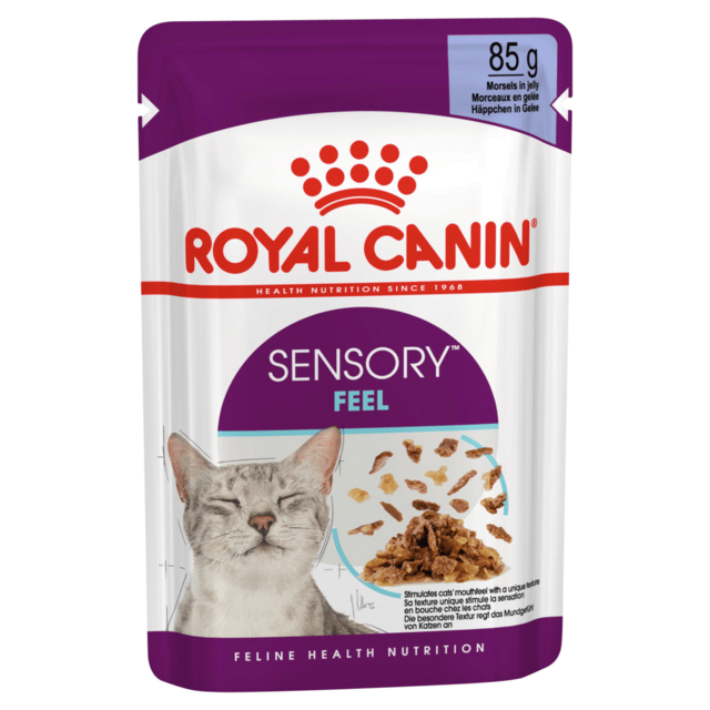 Royal Canin Sensory Feel In Jelly Wet Cat Food - 85g X 24
