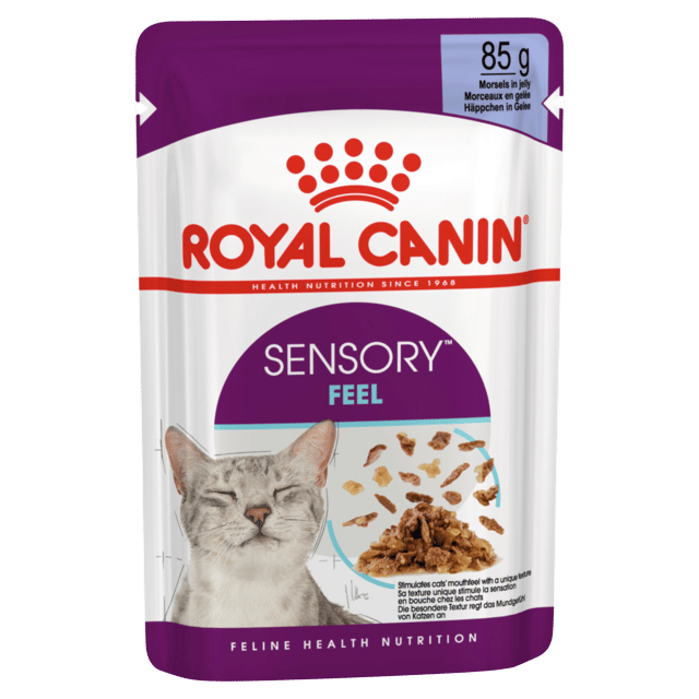 Royal Canin Sensory Feel In Jelly Wet Cat Food - 85g X 24