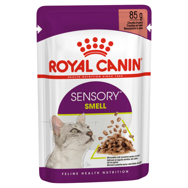 Royal Canin Sensory Smell In Gravy Wet Cat Food - 85g X 24
