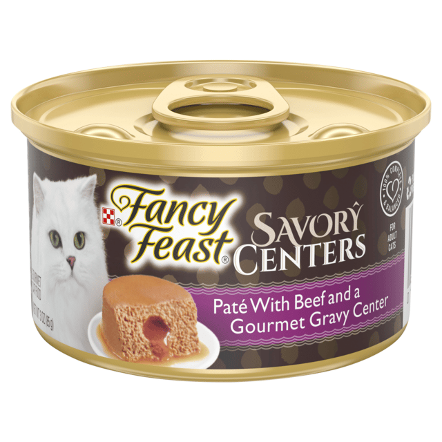 Fancy Feast Savory Centers Pate With Beef & Gourmet Gravy Wet Cat Food