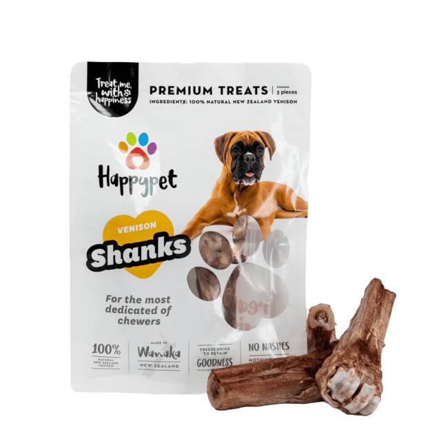 Happypet Venison Shanks Dog Treats - 3 Pack
