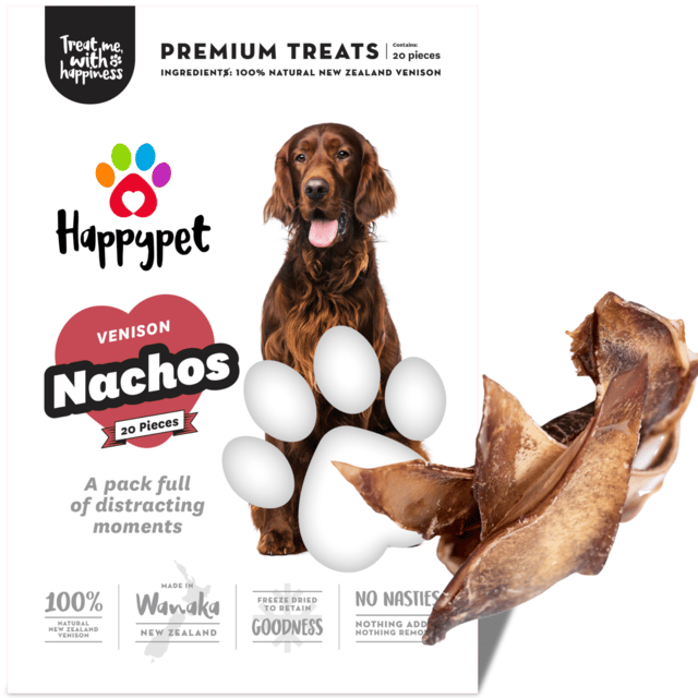 Happypet Venison Nachos Dog Treats - 20 Pack