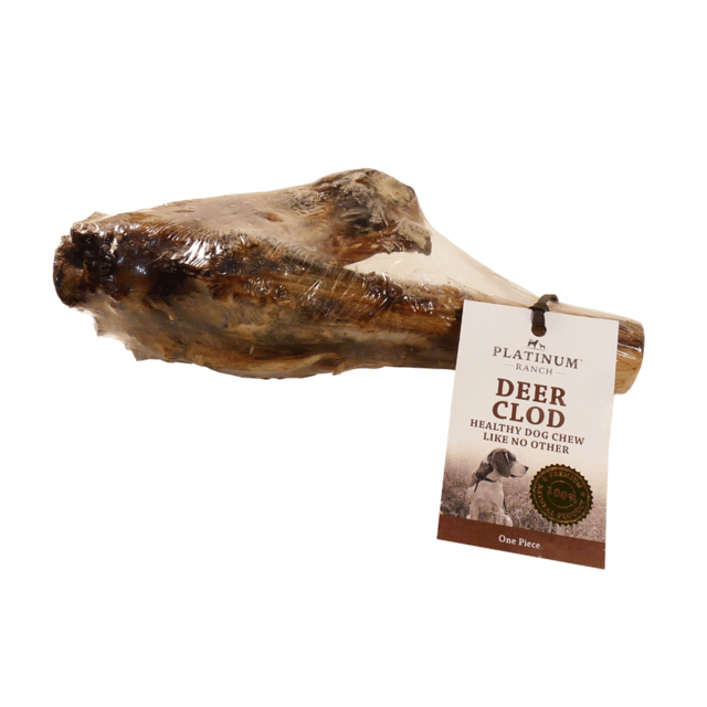 Platinum Ranch Venison Bone Dog Chew - Half
