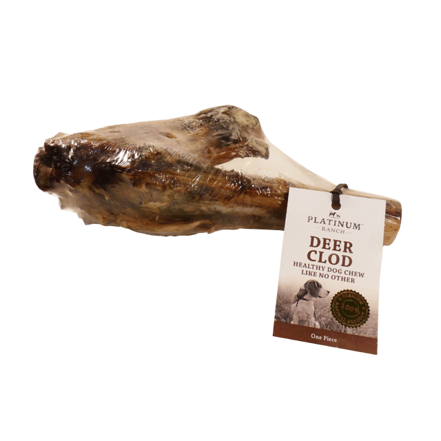 Platinum Ranch Venison Bone Dog Chew - Half