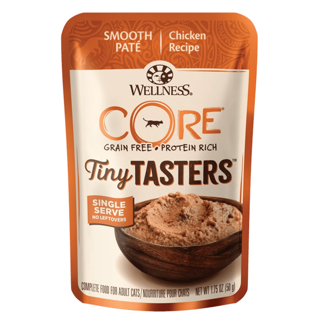 Wellness Core Tiny Tasters Chicken Pate Wet Cat Food - 50g X 48