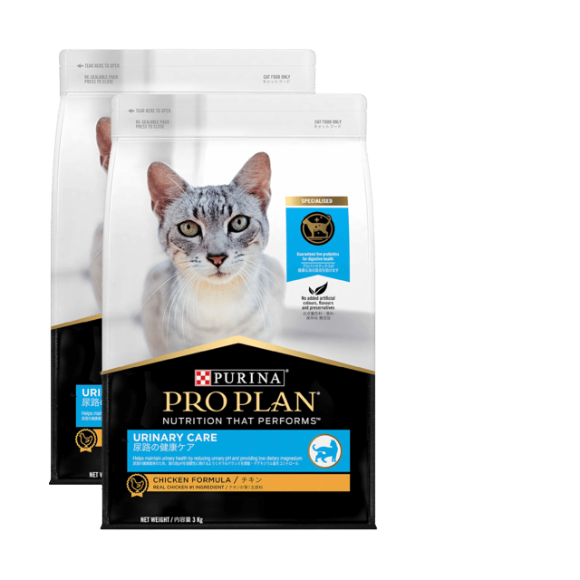 Pro Plan Urinary Care Chicken Dry Cat Food - 6kg (2 X 3kg Bags)