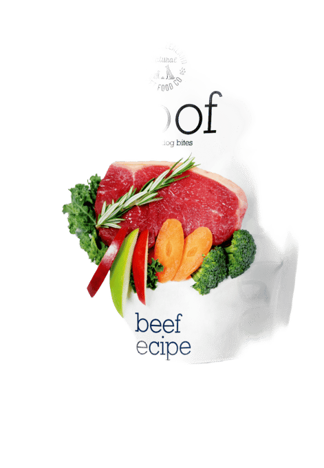 The NZ Natural PET Food Co Woof Beef Air Dried Dog Food