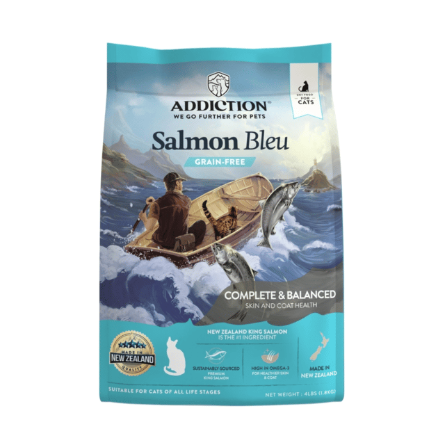 Addiction Grain-Free Salmon Bleu Dry Cat Food