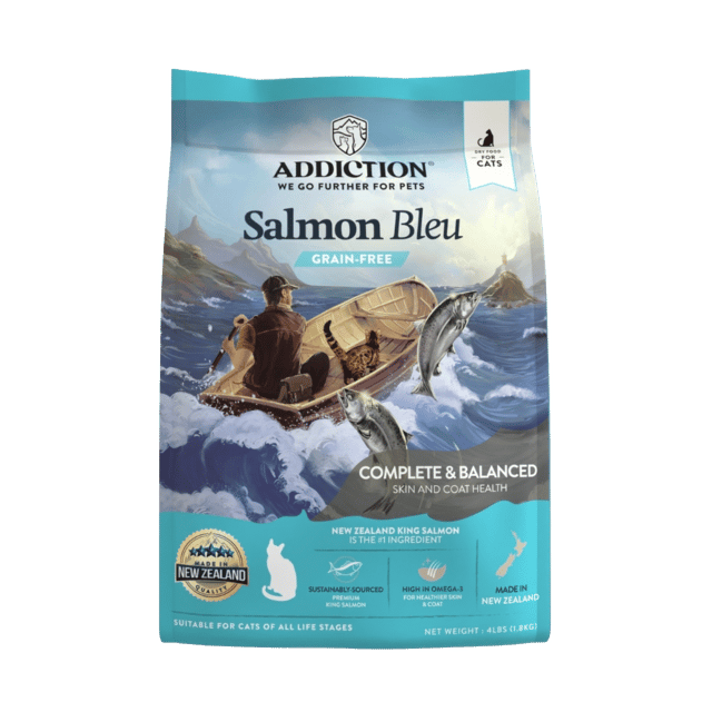 Addiction Grain-Free Salmon Bleu Dry Cat Food