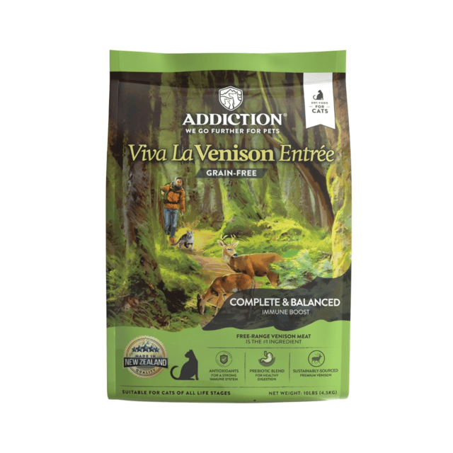 Addiction Grain-Free Viva La Venison Dry Cat Food