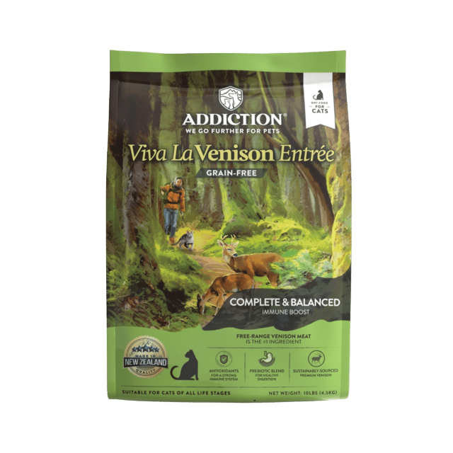 Addiction Grain-Free Viva La Venison Dry Cat Food