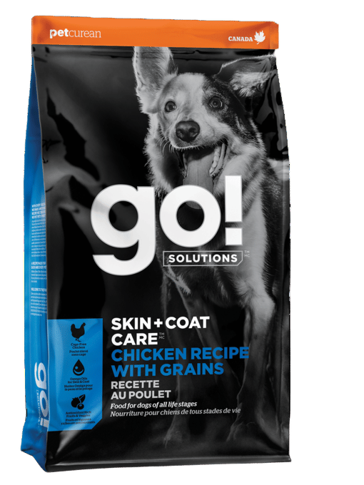 Go! Solutions Skin + Coat Care Chicken Dry Dog Food - 10kg - Discontinued