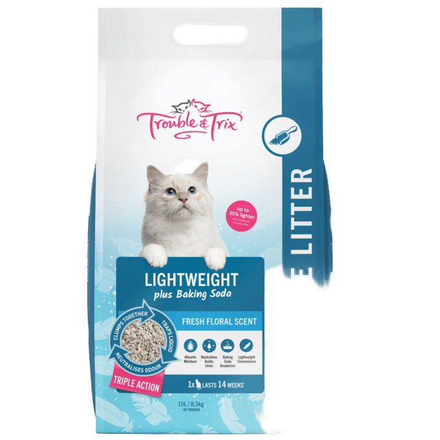 Trouble & Trix Light Weight Baking Soda Cat Litter