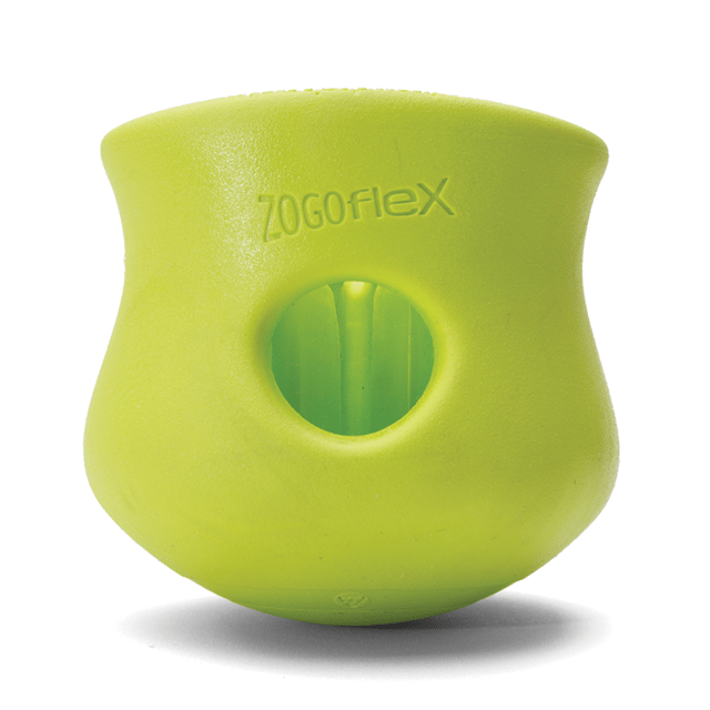 West Paw Zogoflex Toppl Dog Toy - Large, Granny Smith