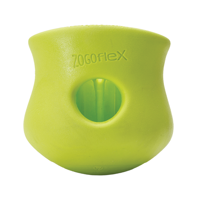 West Paw Zogoflex Toppl Dog Toy - Large, Granny Smith