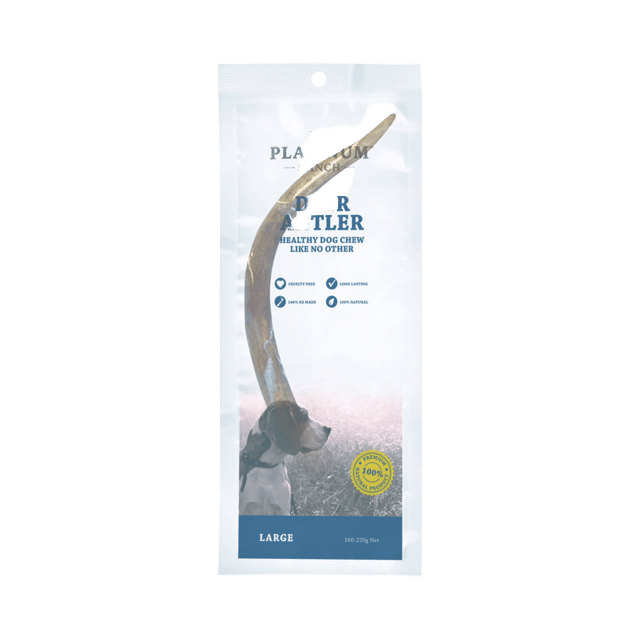 Platinum Ranch Deer Antler Dog Chew - Large