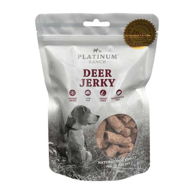 Platinum Ranch Deer Jerky Dog Treats