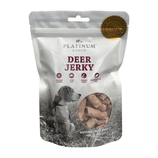 Platinum Ranch Deer Jerky Dog Treats