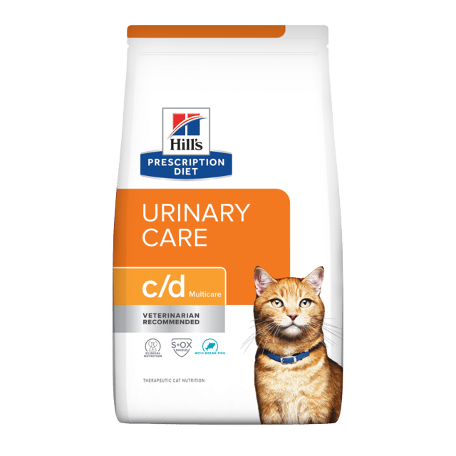 Hill's Prescription Diet C/D Multicare Urinary Care Ocean Fish Dry Cat Food