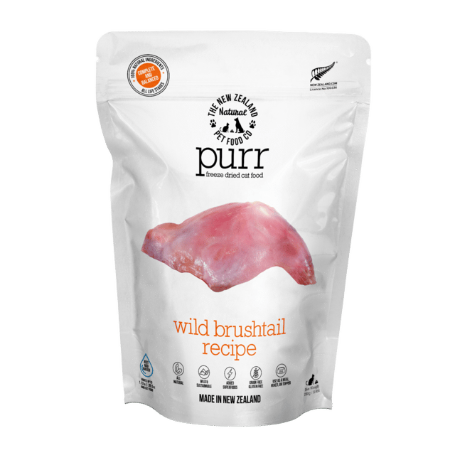 The NZ Natural PET Food Co Purr Wild Brushtail Freeze Dried Cat Food