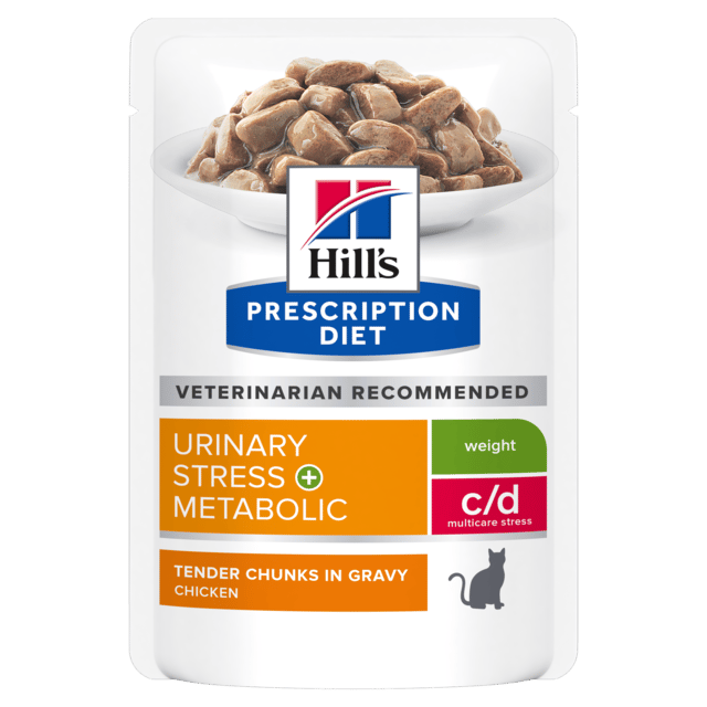Hill's Prescription Diet C/D Urinary Stress + Metabolic Wet Cat Food