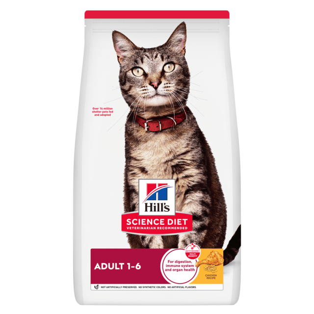 Hill's Science Diet Adult Dry Cat Food - 20kg (2 X 10kg Bags)