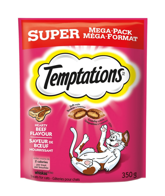Temptations Hearty Beef Cat Treats