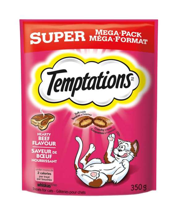 Temptations Hearty Beef Cat Treats