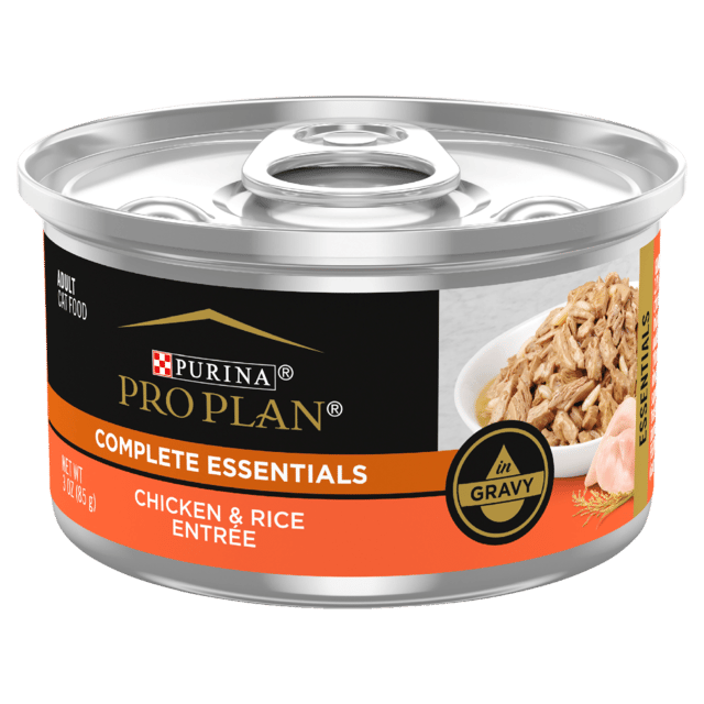Pro Plan Complete Essentials Chicken & Rice Entrée In Gravy Wet Cat Food