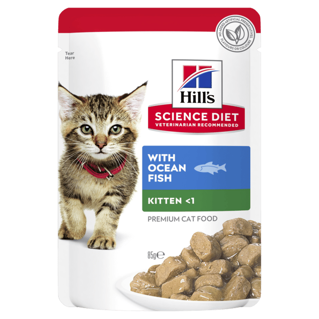 Hill's Science Diet Kitten Ocean Fish Wet Cat Food - 85g X 36