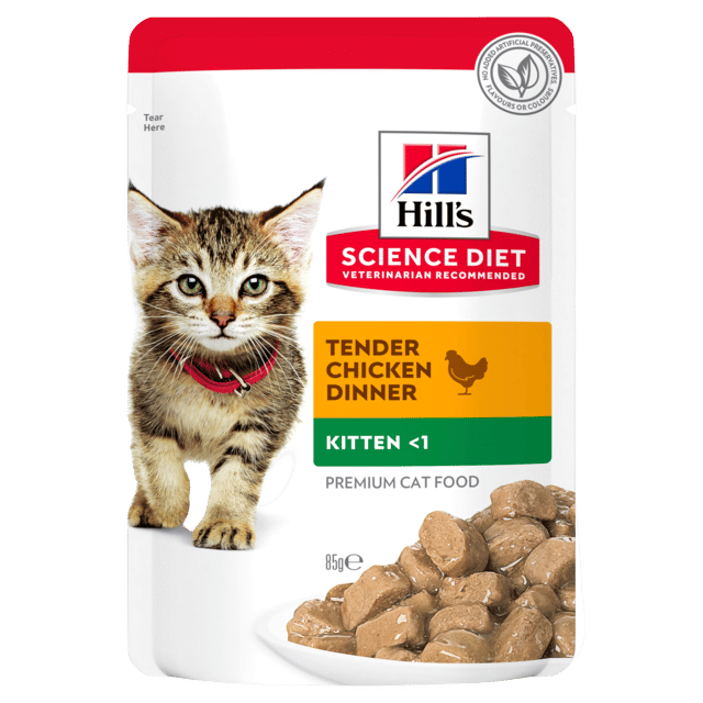 Hill's Science Diet Kitten Chicken Wet Cat Food - 85g X 48