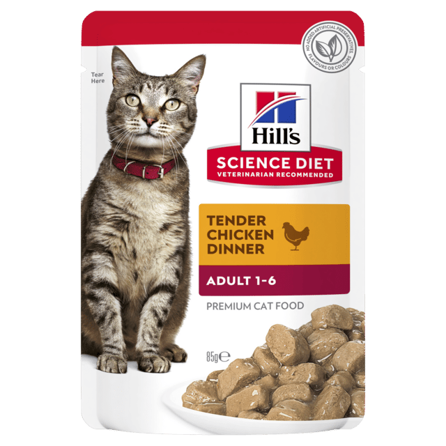 Hill's Science Diet Adult Chicken Wet Cat Food - 85g X 48