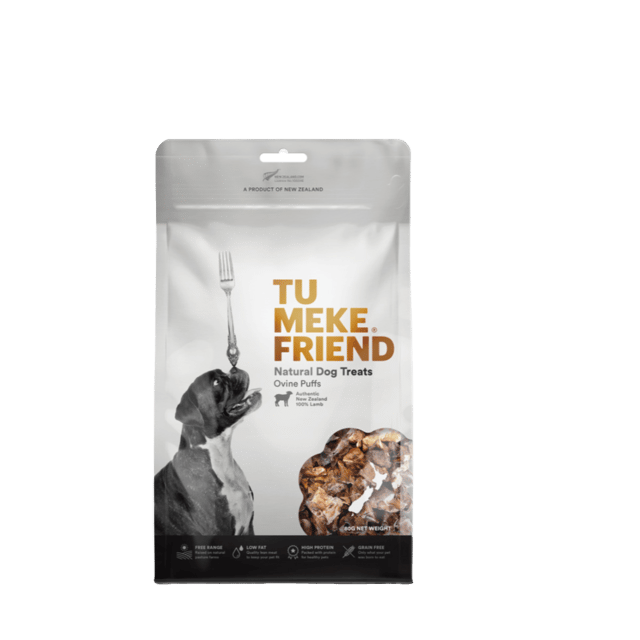 Tu Meke Friend Ovine Puffs Dog Treats - 160g (2 X80g Bags)