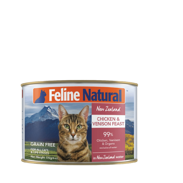 Feline Natural Chicken & Venison Feast Wet Cat Food - 170g X 12