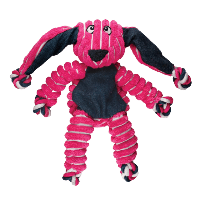 Kong Floppy Knots Bunny Dog Toy - Small/Medium