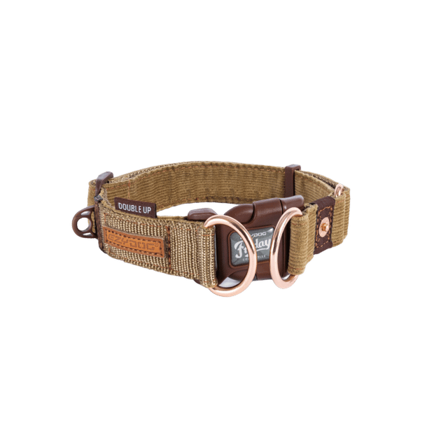 Ezydog Double Up Dog Collar - Extra Large, Corduroy