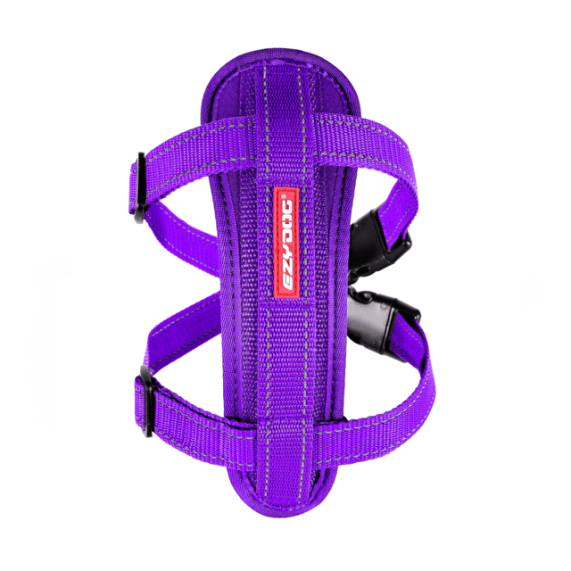 Ezydog Chest Plate Dog Harness - Medium, Purple
