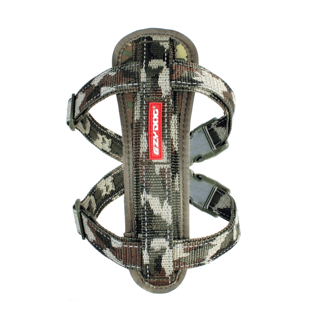 Ezydog Chest Plate Dog Harness - Large, Camo