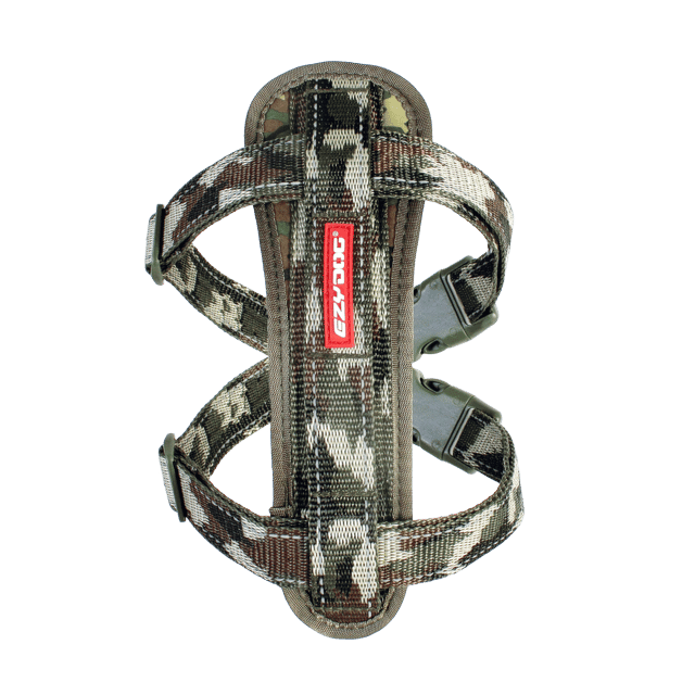 Ezydog Chest Plate Dog Harness - Large, Camo