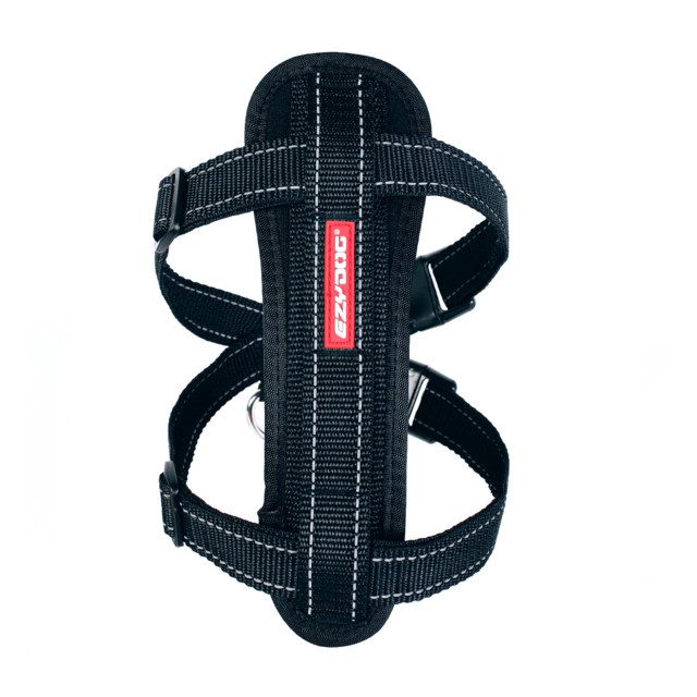 Ezydog Chest Plate Dog Harness - Extra Large, Black