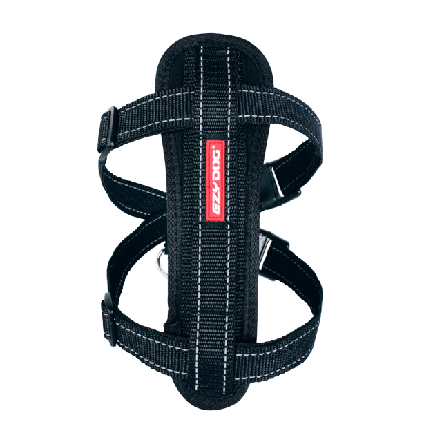 Ezydog Chest Plate Dog Harness - Extra Large, Black
