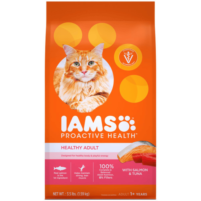 Iams Proactive Health Adult Salmon & Tuna Dry Cat Food