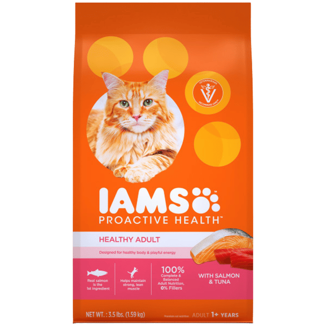 Iams Proactive Health Adult Salmon & Tuna Dry Cat Food