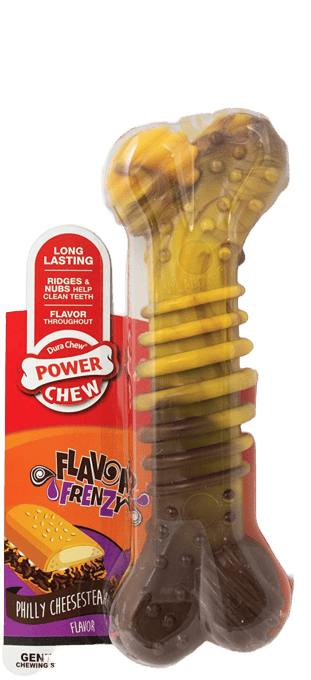 Nylabone Power Chew Philly Cheesesteak Dog Chew Toy - Extra Large