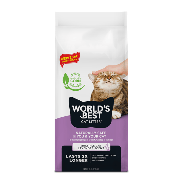 World's Best Cat Litter Multiple Cat Scented Clumping Formula