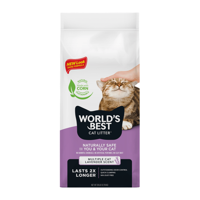 World's Best Cat Litter Multiple Cat Scented Clumping Formula