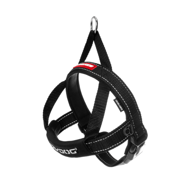 Ezydog Quick Fit Dog Harness - Black, Extra Extra Small
